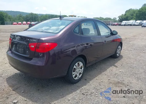 2009 Hyundai Elantra Gls z USA, uszkodzony, nr VIN KMHDU46D09U788822